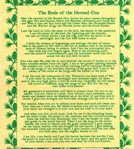 Rede of the Horned One poster