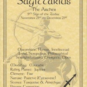 Sagittarius zodiac poster