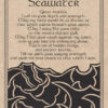 Seawater Prayer poster Seawater Prayer poster