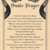 Snake Prayer poster Snake Prayer poster