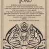 Toad Blessing poster Toad Blessing poster