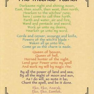 Witches’ Rune poster