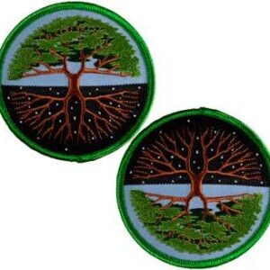 Tree of Life iron-on patch 3″