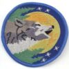 Wolf sew-on patch 3″ Wolf sew-on patch 3″