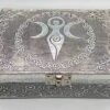 5″ x 7″ Goddess of Earth metal over wood box 5″ x 7″ Goddess of Earth metal over wood box