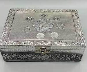 5″ x  7″ Seven Chakra metal over wood box