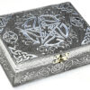 5″ x 7″ Pentagram metal over wood box 5″ x 7″ Pentagram metal over wood box