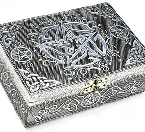 5″ x  7″ Pentagram metal over wood box