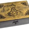 5″ x 8″ Handcrafted box w Thor’s Hammer 5″ x 8″ Handcrafted box w Thor’s Hammer
