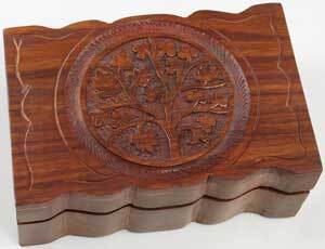 Tree of Life herb box 4″ x 6″