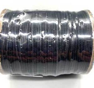 Black Cotton 1mm 100 yds