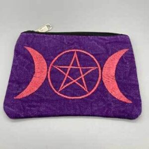 4″ x 6″ Triple Moon coin purse