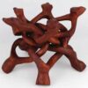 Wood Cobra crystal ball stand 6″ Wood Cobra crystal ball stand 6″