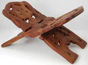 Wooden book holder 10″
