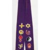 Interfaith Minister’s Stole purple/ gold Interfaith Minister’s Stole purple/ gold