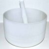 10″ Off White Crystal Singing Bowl 10″ Off White Crystal Singing Bowl