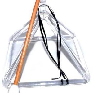 7″ glass Singing pyramid