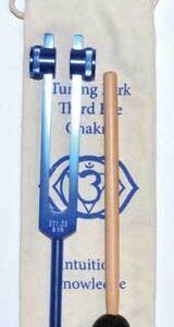 8 1/2″ Third Eye (dark blue) tuning fork