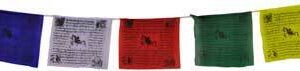 Tibetan prayer flag 3″ x 4″