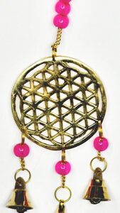 10″ Flower of Life wind chime