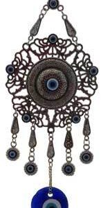 Flower Evil Eye wall hanging
