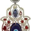 Fatima Flower Evil Eye wall hanging “New Design” Fatima Flower Evil Eye wall hanging “New Design”