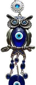 Wahching Owl Evil Eye wall hanging