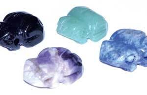 15mm Frog various stones (2/pk)