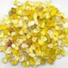 1 lb Agate, Yellow tumbled chips 5-12mm 1 lb Agate, Yellow tumbled chips 5-12mm