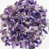 1 lb Amethyst tumbled chips 5-16mm 1 lb Amethyst tumbled chips 5-16mm