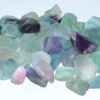 1 lb Fluorite tumbled chips 7-9mm 1 lb Fluorite tumbled chips 7-9mm