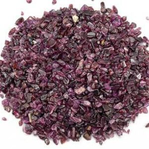 1 lb Garnet tumbled chips 3-5mm