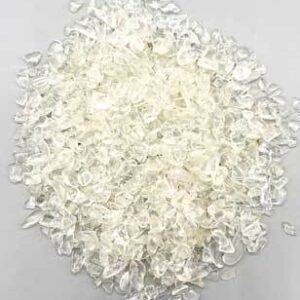 1 lb Glass & Crystal tumbled chips 3-8mm