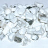 1 lb Howlite, White tumbled chips 6-8mm 1 lb Howlite, White tumbled chips 6-8mm