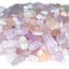 1 lb Morganite Beryl tumbled chips 5-8mm 1 lb Morganite Beryl tumbled chips 5-8mm