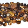 1 lb Tiger Eye tumbled chips 5-7mm 1 lb Tiger Eye tumbled chips 5-7mm