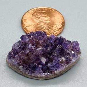 1″ Amethyst Marquise druse cabochon