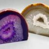 1-1.5# Died Agate Geode druse 1-1.5# Died Agate Geode druse