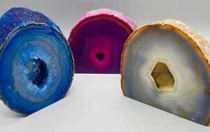 1.5-2# Dyed Agate Geode druse