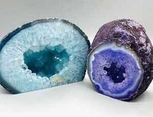 2-3# Dyed Agate Geode druse