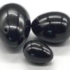 (set of 3) Black Obsidian Yoni eggs (set of 3) Black Obsidian Yoni eggs