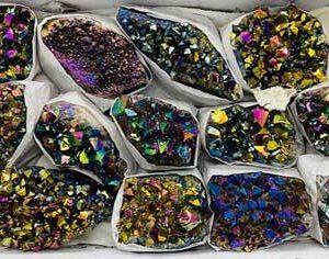 ~3# Flat of Amethyst B druse