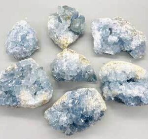 ~11# Flat of Celestite 1.5-5″