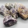 ~5# Flat of Lepidolite, polished top ~5# Flat of Lepidolite, polished top
