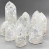 ~3# Flat of Quartz Cracked points