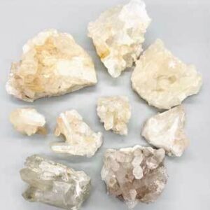 ~3# Flat of Quartz, Inclusions 3-6″
