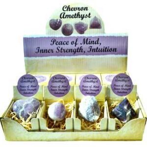 Amethyst, Chevron gift box (set of 12)