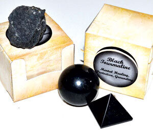 Tourmaline, Black gift box (set of 12)