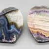 3+” Agate heart 3+” Agate heart