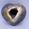 XX-large Heart Puffed Druze Agate XX-large Heart Puffed Druze Agate